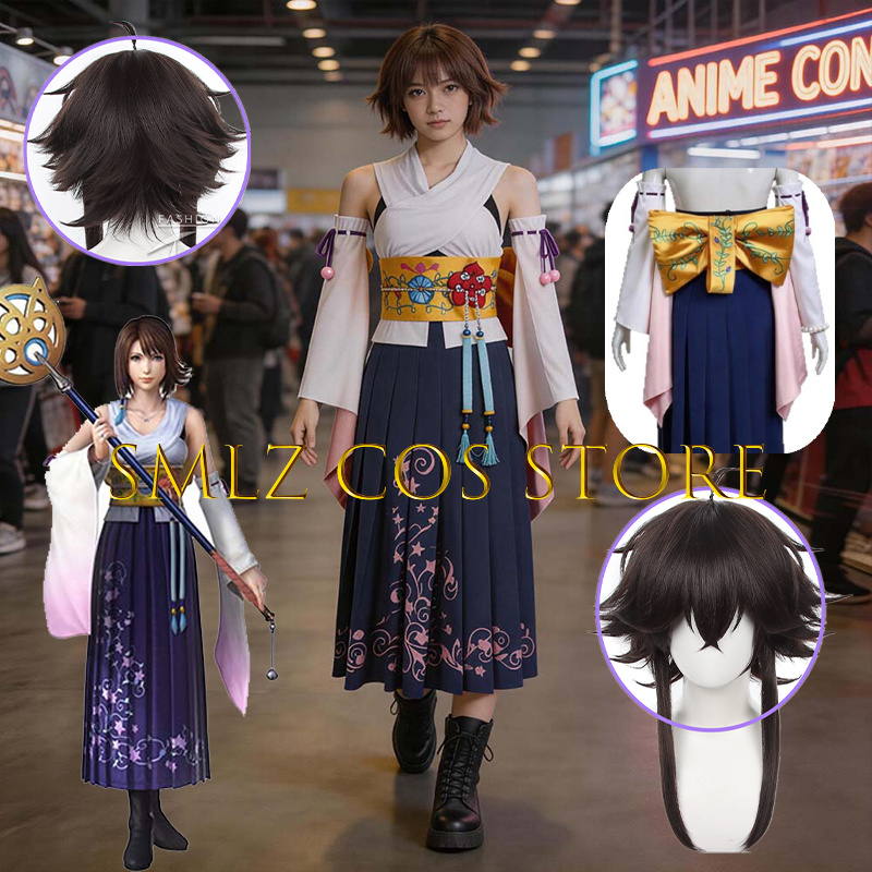 Cosplay Prop - زي تنكري نسائي Smlz FFX يونا