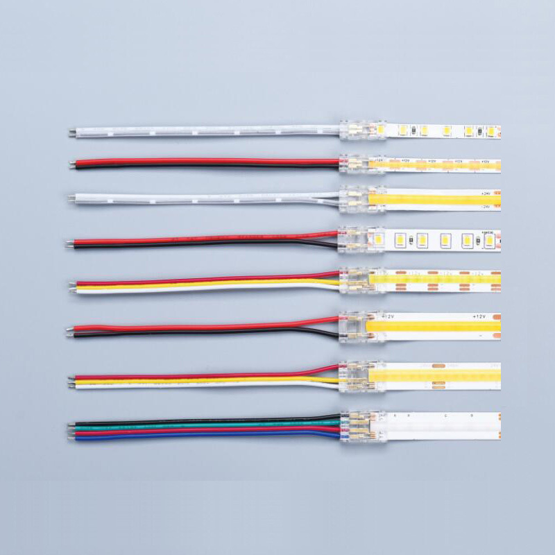 Led El Wire - COB قطاع إلى سلك LED موصلات