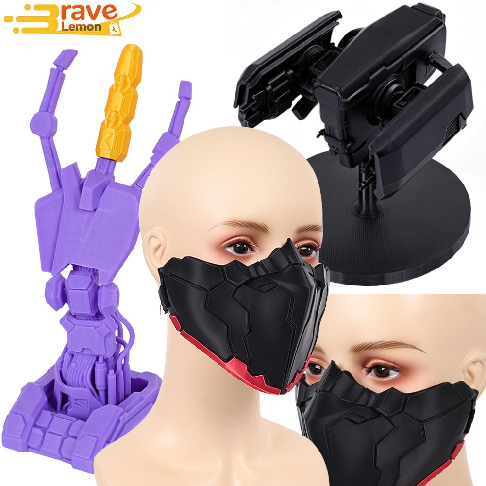 Cosplay Prop Display - تاليايانغ قناع كينجسلي من Weak Cosplay،