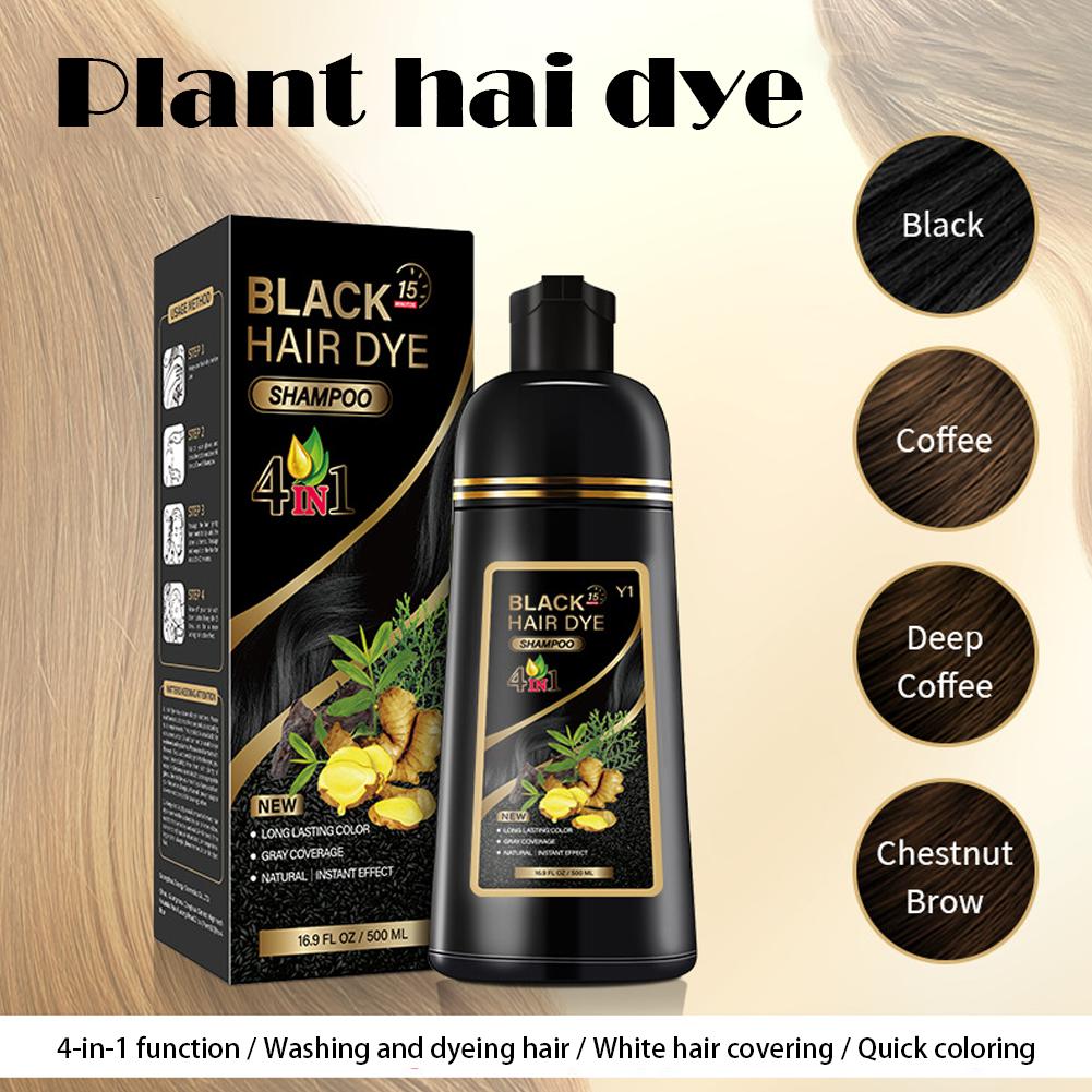 Hair Spray Color - شامبو صبغة الشعر البني الداكن، يوفر