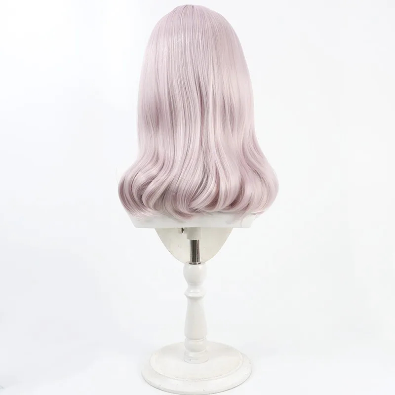 Acos Cosplay Accessory - شعر مستعار طويل وردي اللون من