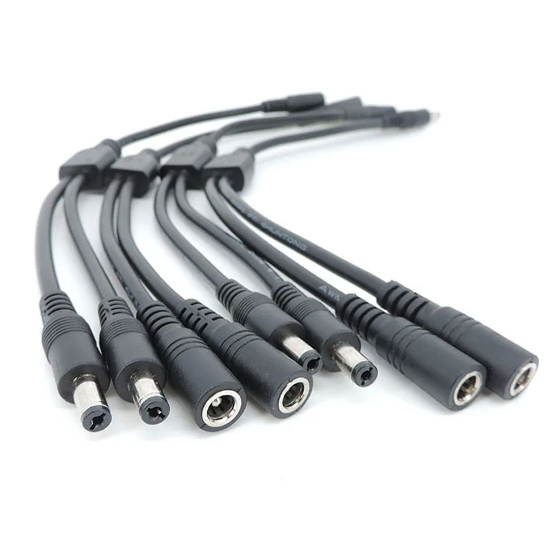 موصل تيار مستمر 5.5 مم * 2.1 م - مراجعة Led El Wire وسعره