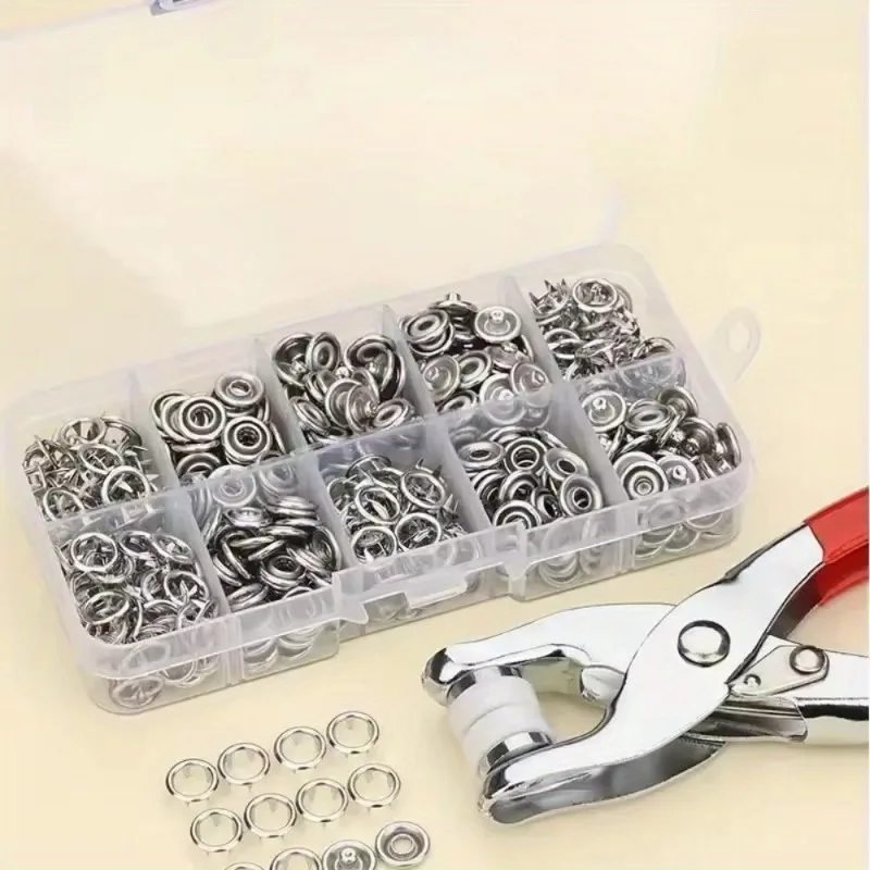 طقم أدوات ثقب وتركيب العراوي ل - مراجعة Snap Plier Setter وسعره