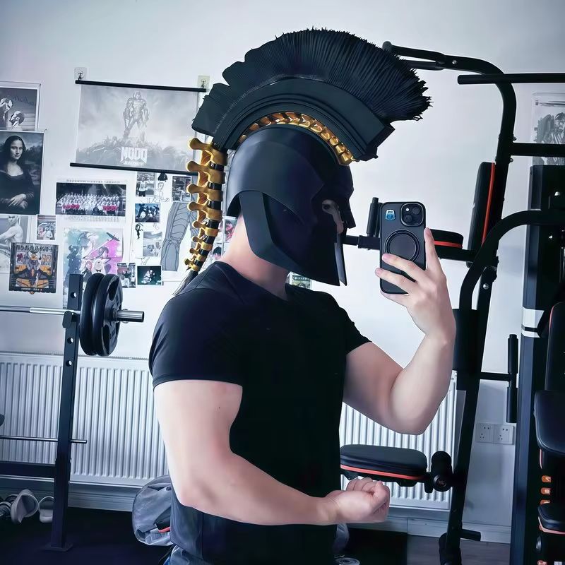 خوذة أجايمون من ملحمة أوديسي،  - مراجعة Cosplay Prop Display وسعره