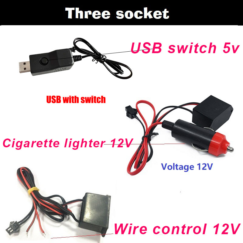 10 متر/3 متر/5 متر النيون LED  - مراجعة Led El Wire وسعره