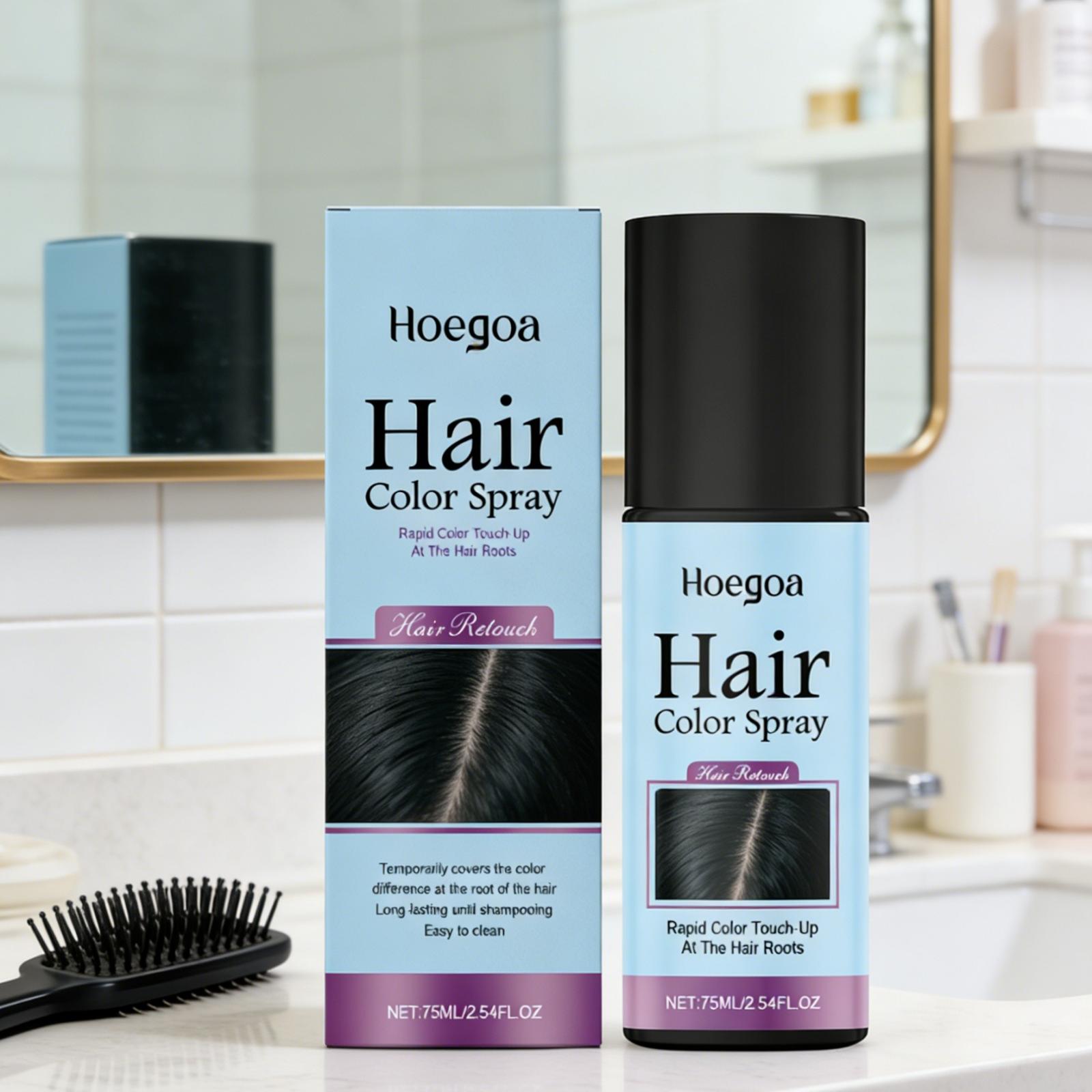 بخاخ صبغة الشعر هوغويا، منتجات - مراجعة Hair Spray Color وسعره