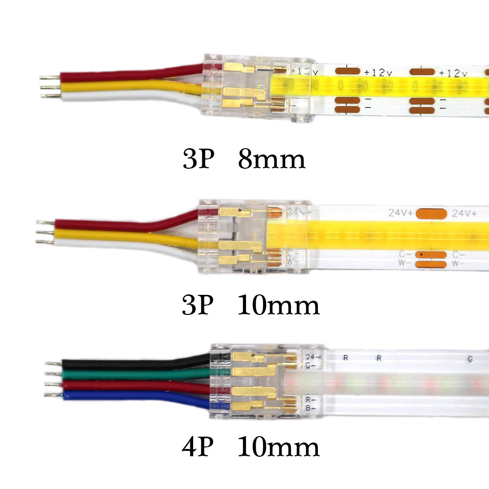 COB قطاع إلى سلك LED موصلات 5  - مراجعة Led El Wire وسعره
