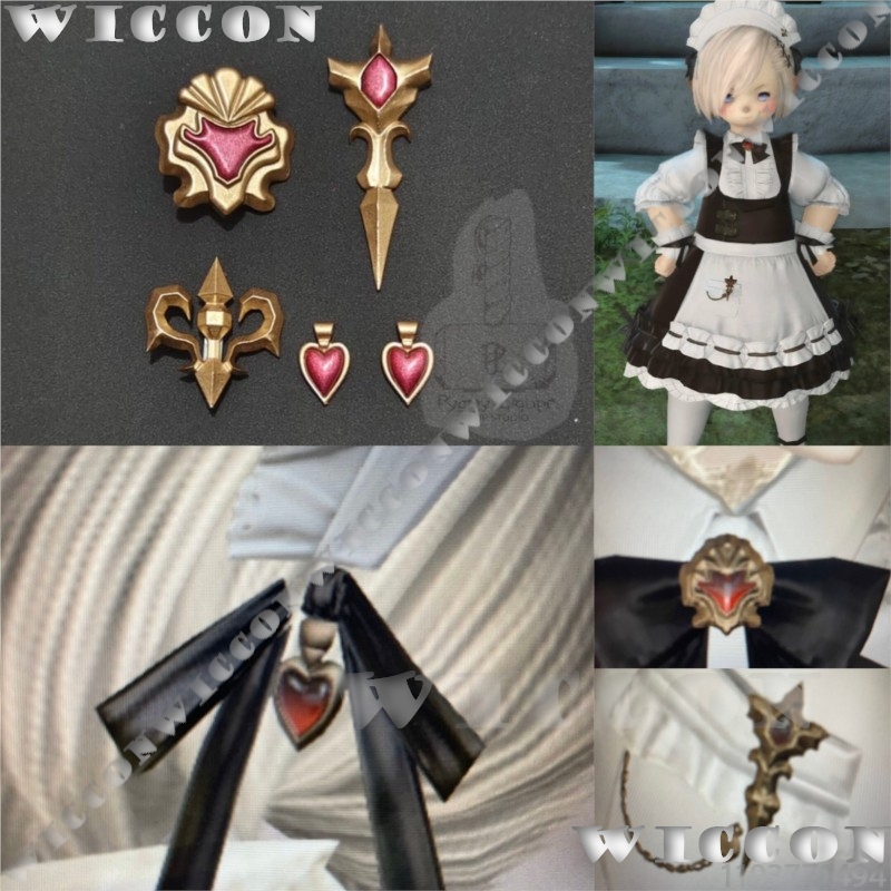 مجموعة إكسسوارات زي الخادمة ال - مراجعة Cosplay Prop 3D Print Settings وسعره