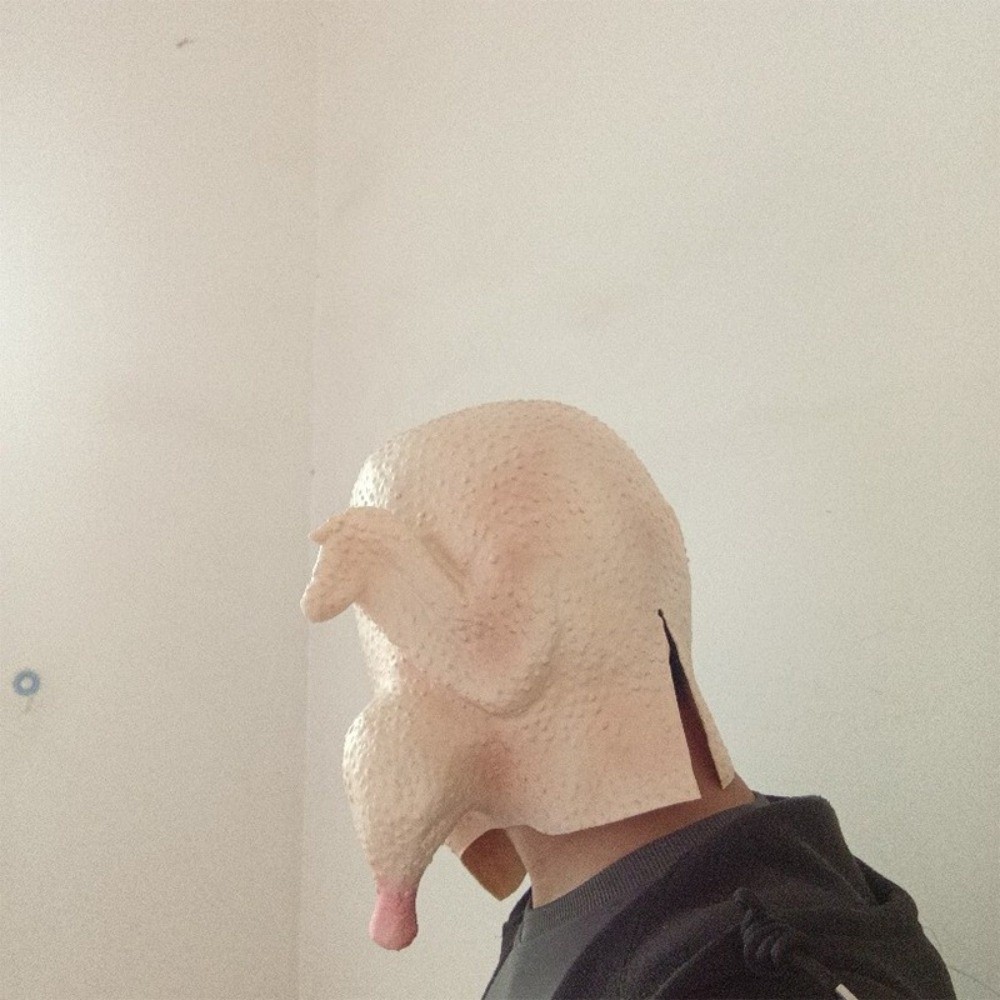 قناع تنكري واقعي على شكل دجاجة - مراجعة Cosplay Prop وسعره
