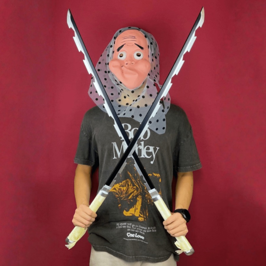 40 بوصة شيطان القاتل إينوسوكي  - مراجعة Cosplay Prop Katana وسعره