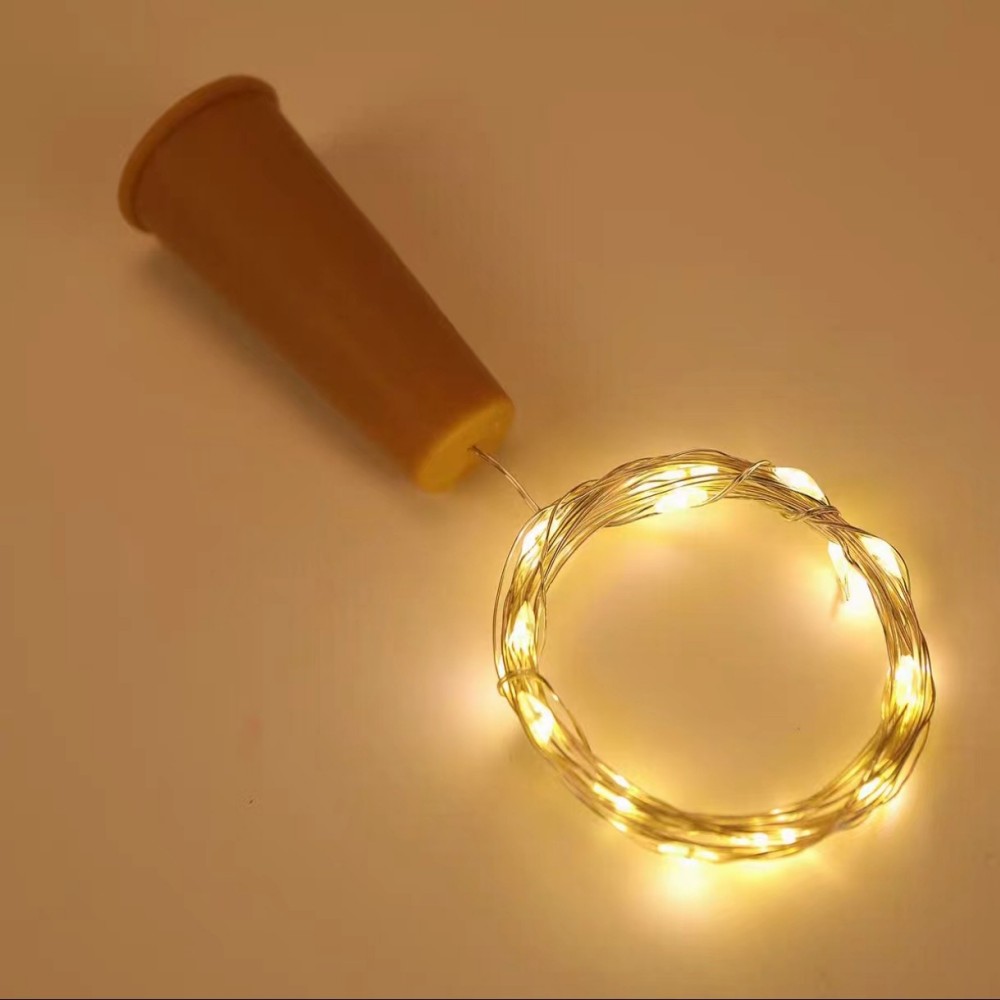بار LED زجاجة النبيذ الفلين 2  - مراجعة Led El Wire وسعره