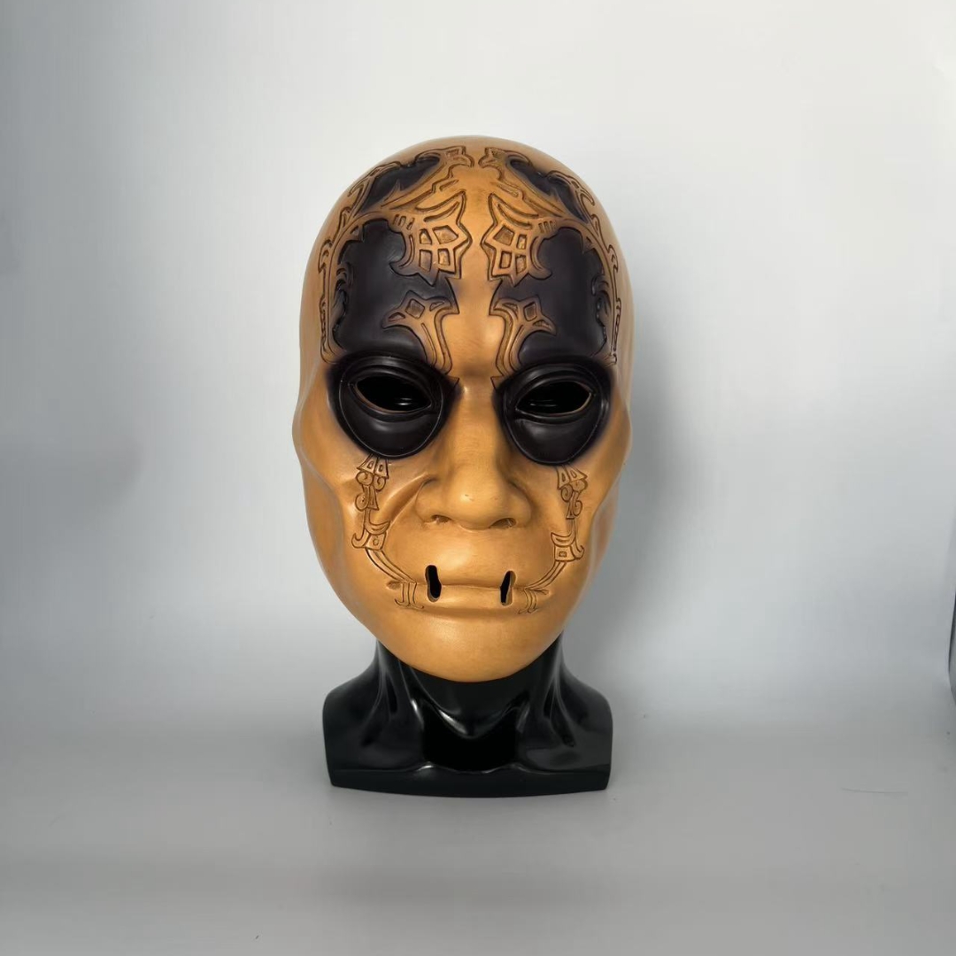 أقنعة مالفوي الراتنج قناع المو - مراجعة Cosplay Prop وسعره