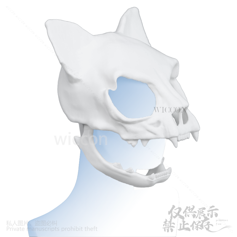 الحيوان فروي تأثيري القط الجمج - مراجعة Cosplay Prop 3D Print Settings وسعره