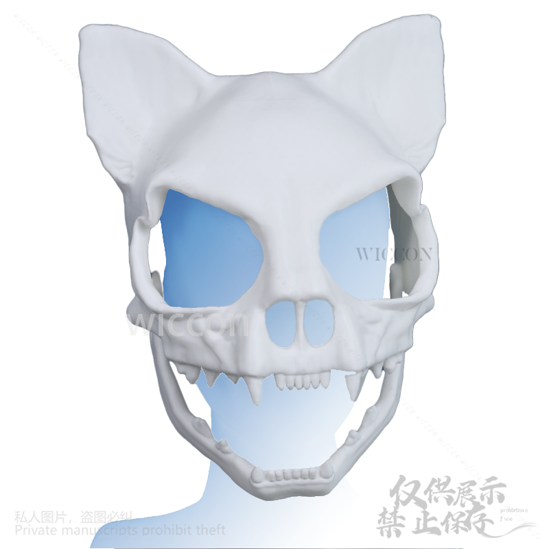 الحيوان فروي تأثيري القط الجمج - مراجعة Cosplay Prop 3D Print Settings وسعره